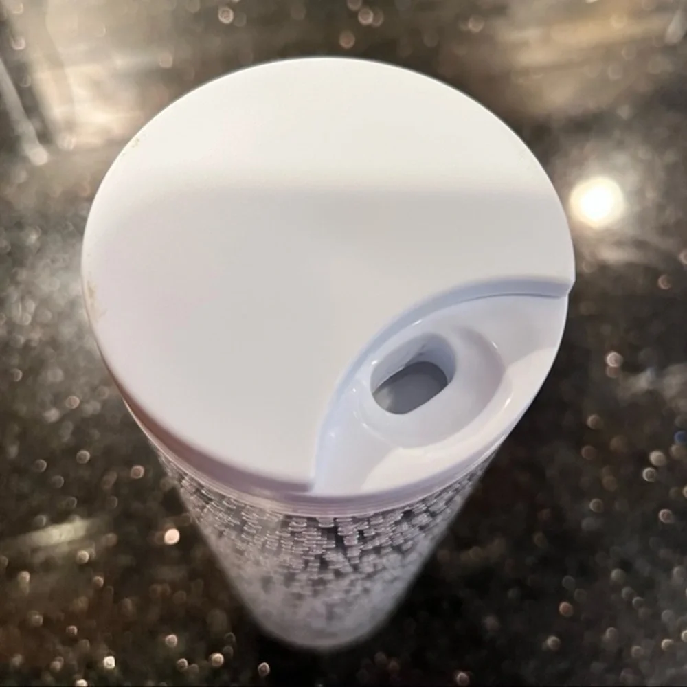 💙Silver and bubbles Starbucks cup
